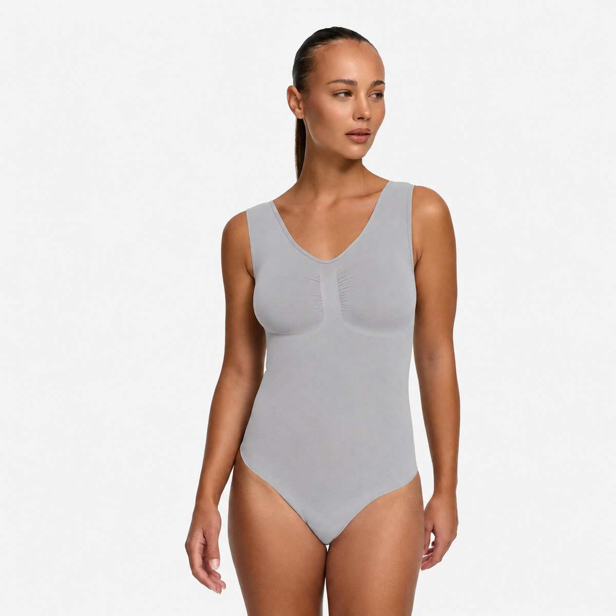 Tank Bodysuit Sculpting Shapewear mit Slip