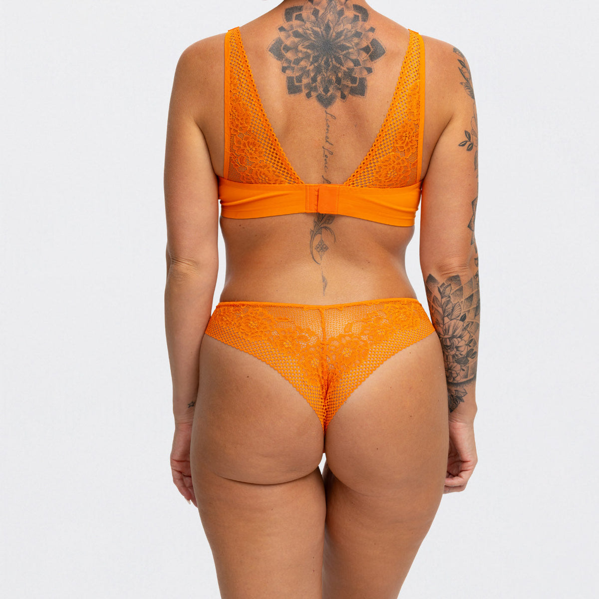 Tanga mit Spitze | 3er Pack