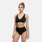 High-Waist Cotton Slip
