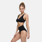 High-Waist Cotton Slip