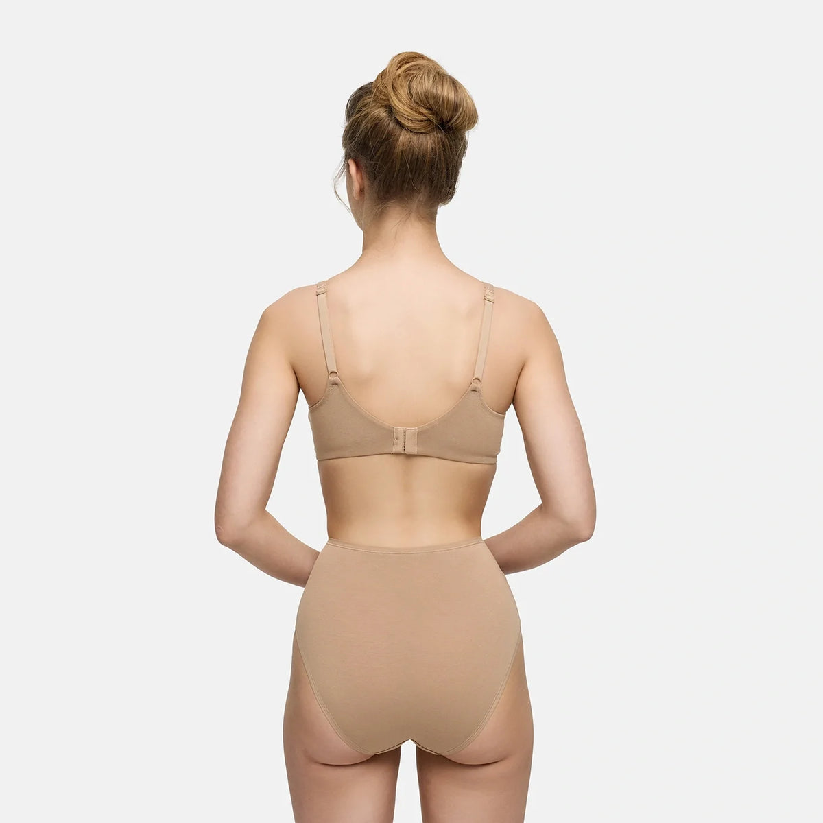 High-Waist Cotton Slip