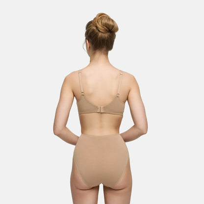 High-Waist Cotton Slip