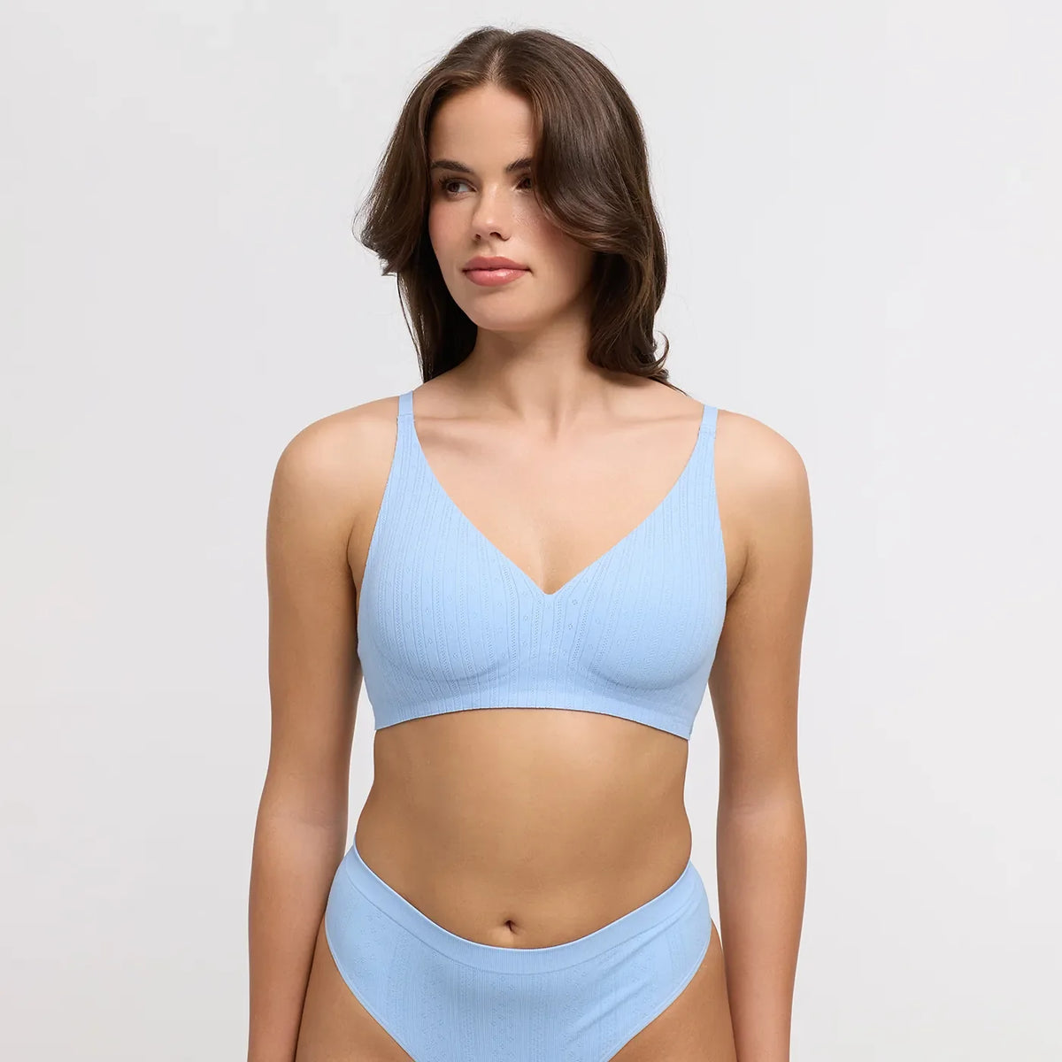 Jacquard Comfort Push-Up BH