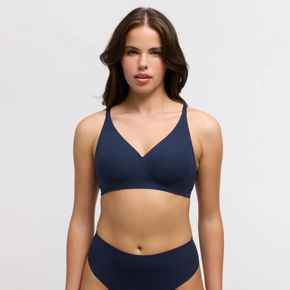 Jacquard Comfort Push-Up BH