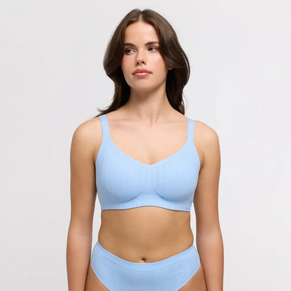 Jacquard Seamless Compact Push-Up BH