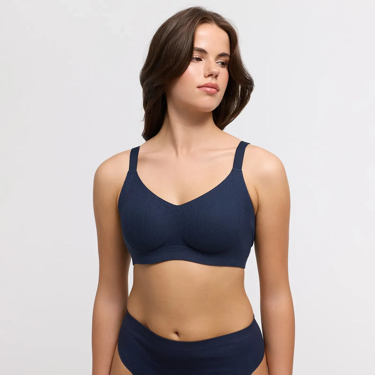Jacquard Seamless Compact Push-Up BH