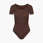 Bodysuit Sculpting Shapewear T-Shirt mit Slip