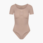 Bodysuit Sculpting Shapewear T-Shirt mit Slip