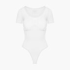 Bodysuit Sculpting Shapewear T-Shirt mit String