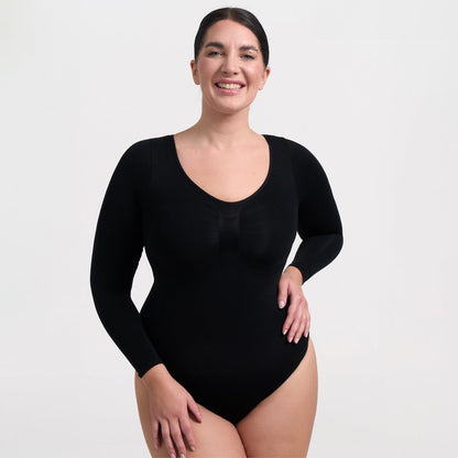 Bodysuit Sculpting Shapewear Longsleeve mit Slip - Medium Shape - Letzte Chance