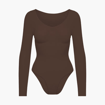 Bodysuit Sculpting Shapewear Longsleeve mit Slip - Medium Shape - Letzte Chance