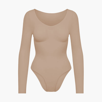 Bodysuit Sculpting Shapewear Longsleeve mit Slip - Medium Shape - Letzte Chance