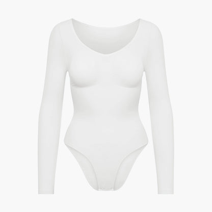 Bodysuit Sculpting Shapewear Longsleeve mit Slip - Medium Shape - Letzte Chance