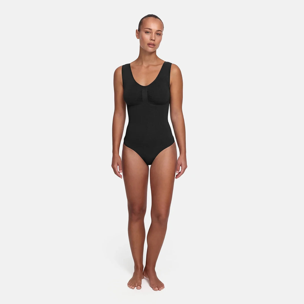 Tank Bodysuit Sculpting Shapewear mit Slip