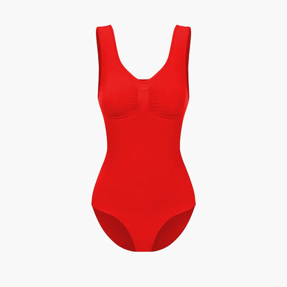 Tank Bodysuit Sculpting Shapewear mit Slip