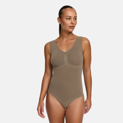 Tank Bodysuit Sculpting Shapewear mit String