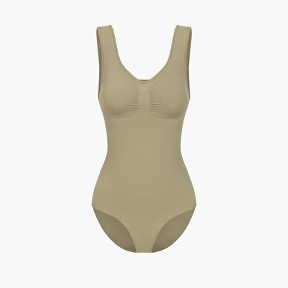 Tank Bodysuit Sculpting Shapewear mit Slip