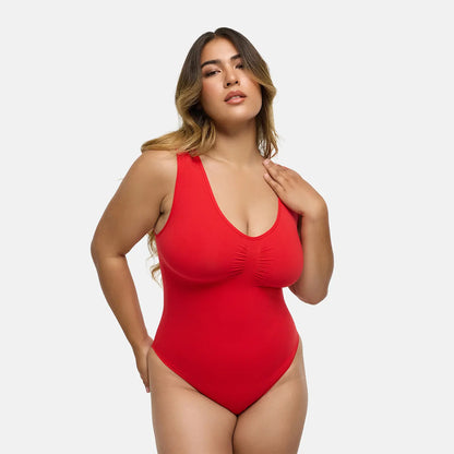 Tank Bodysuit Sculpting Shapewear mit Slip