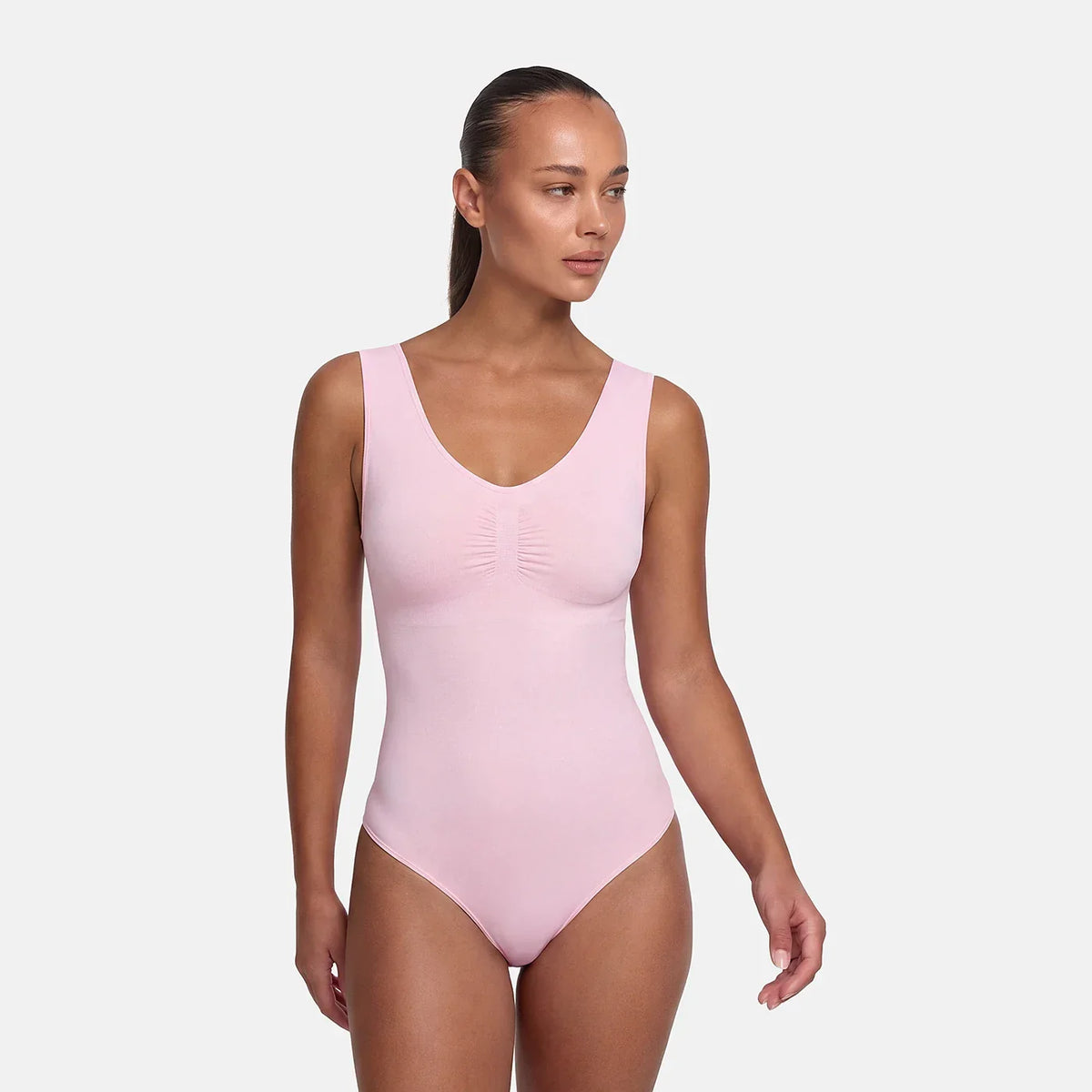 Tank Bodysuit Sculpting Shapewear mit String