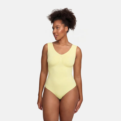 Tank Bodysuit Sculpting Shapewear mit Slip