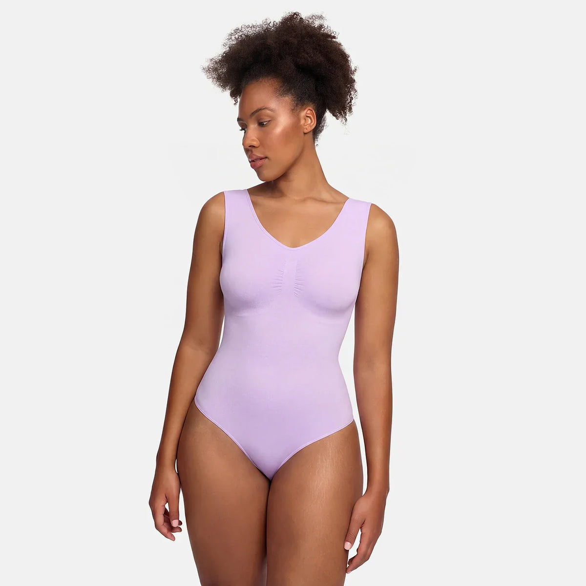 Tank Bodysuit Sculpting Shapewear mit Slip