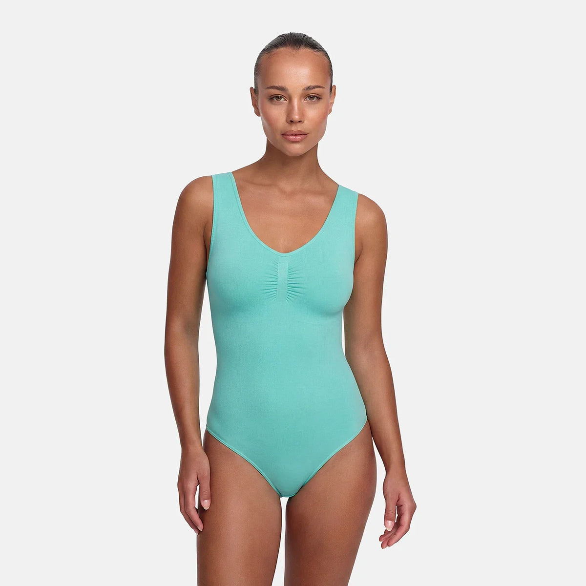 Tank Bodysuit Sculpting Shapewear mit String