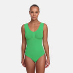 Tank Bodysuit Sculpting Shapewear mit Slip