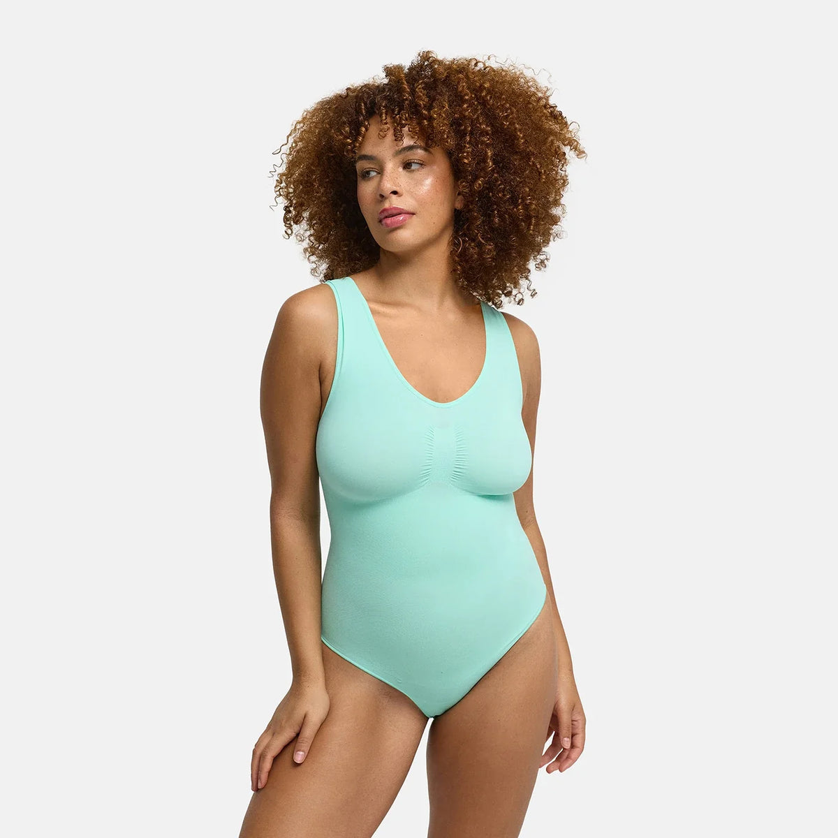 Tank Bodysuit Sculpting Shapewear mit Slip