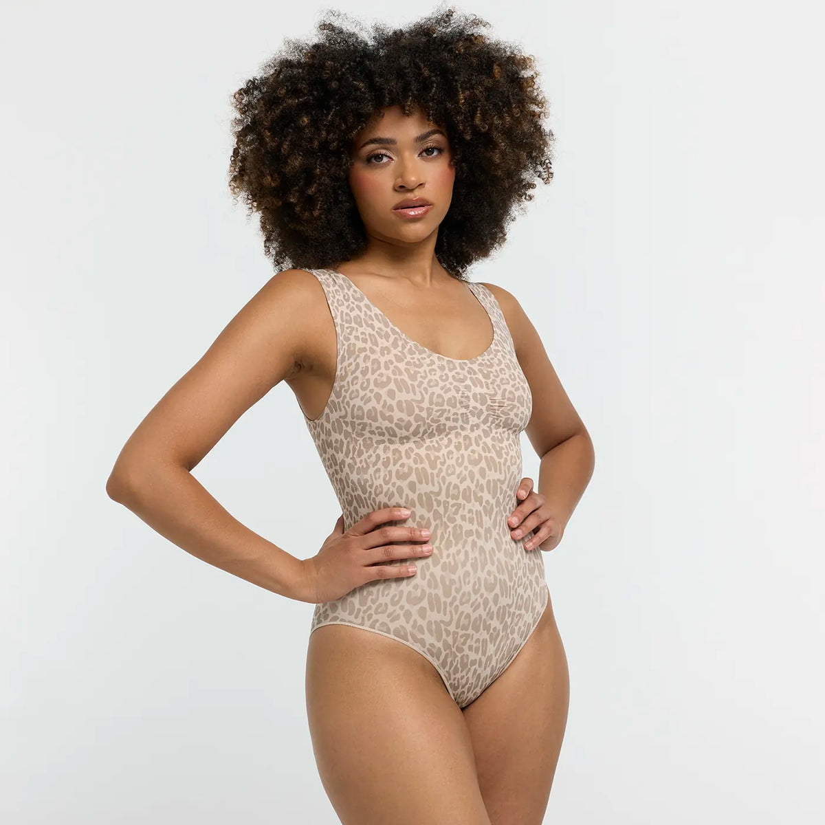 Tank Bodysuit Sculpting Shapewear mit Slip
