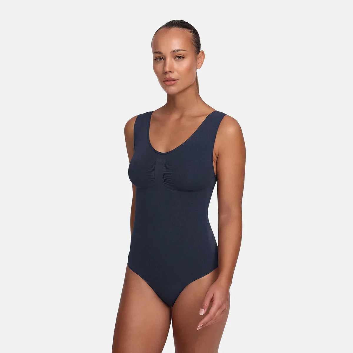 Tank Bodysuit Sculpting Shapewear mit String