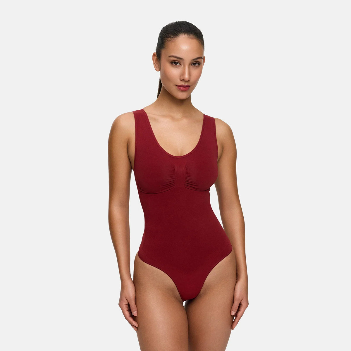 Tank Bodysuit Sculpting Shapewear mit String
