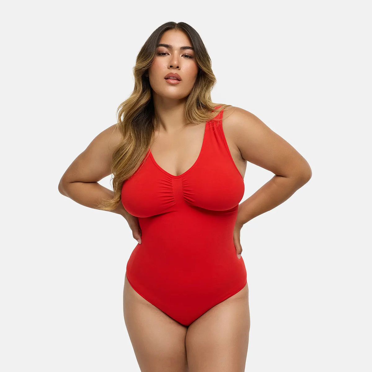Tank Bodysuit Sculpting Shapewear mit String