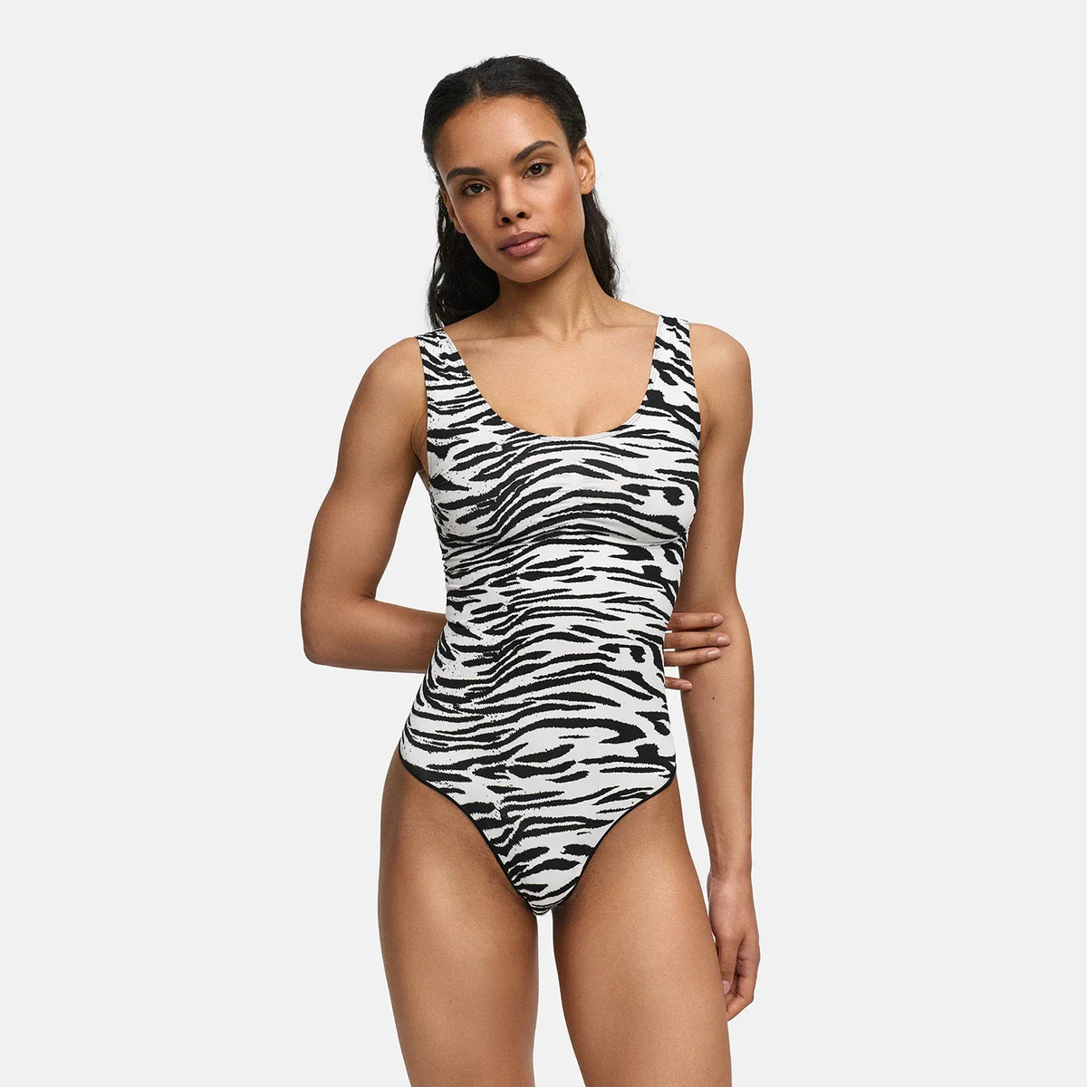 Tank Bodysuit Sculpting Shapewear mit String
