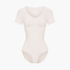T-Shirt Bodysuit Sculpting Shapewear mit Slip