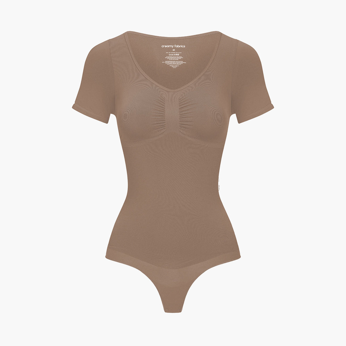 T-Shirt Bodysuit Sculpting Shapewear mit String