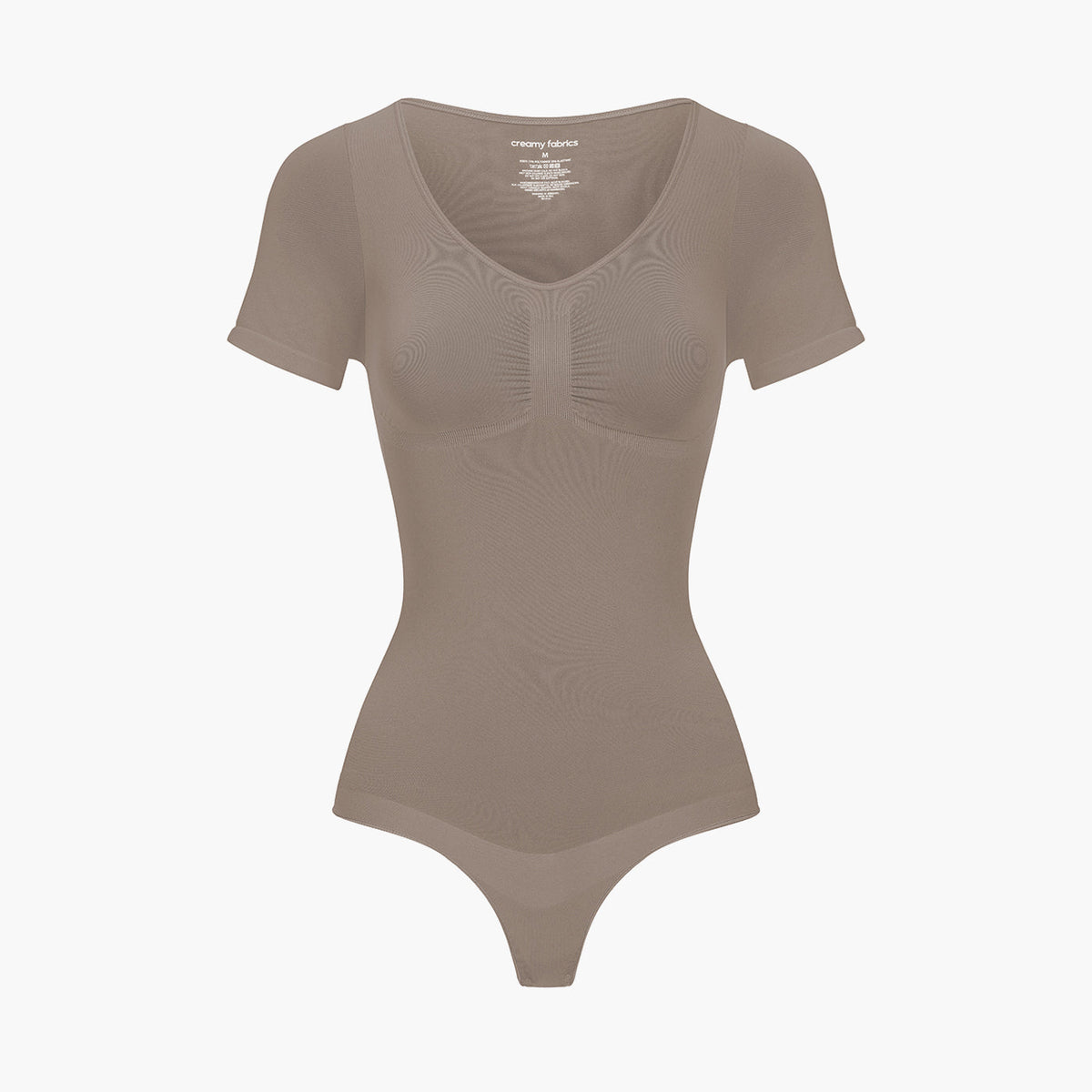 T-Shirt Bodysuit Sculpting Shapewear mit String