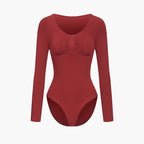 Bodysuit Sculpting Shapewear Longsleeve mit Slip