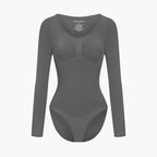 Bodysuit Sculpting Shapewear Longsleeve mit Slip