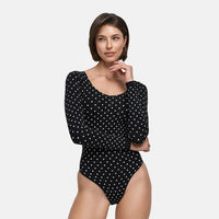 Black Polka Dot