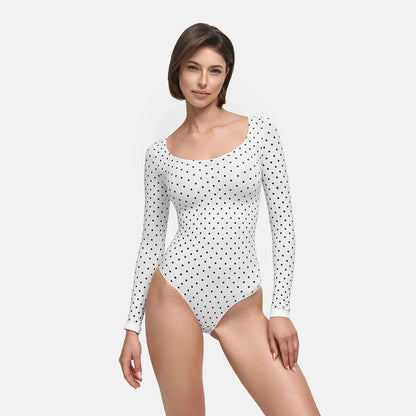 Bodysuit Sculpting Shapewear Longsleeve mit Slip