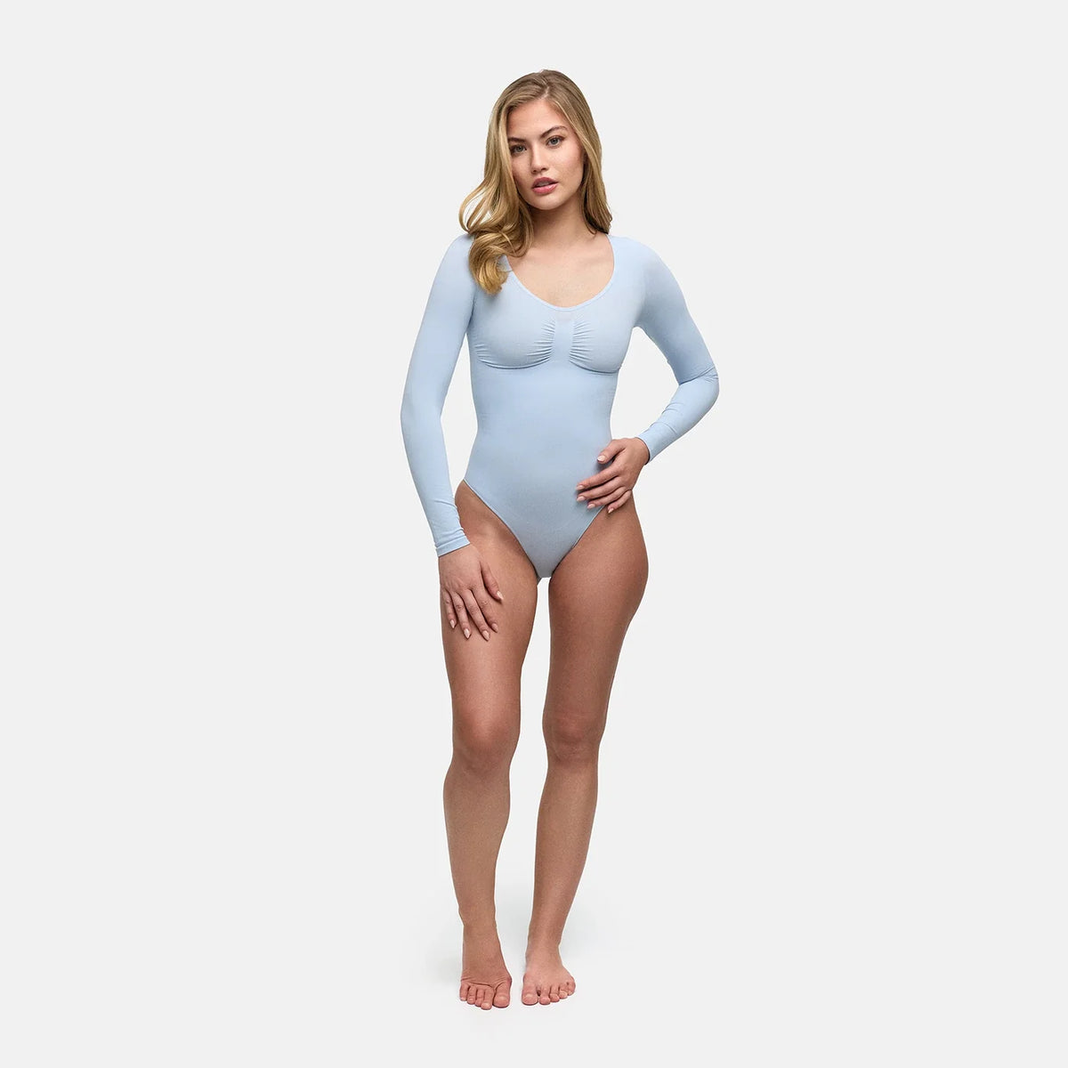Bodysuit Sculpting Shapewear Longsleeve mit Slip