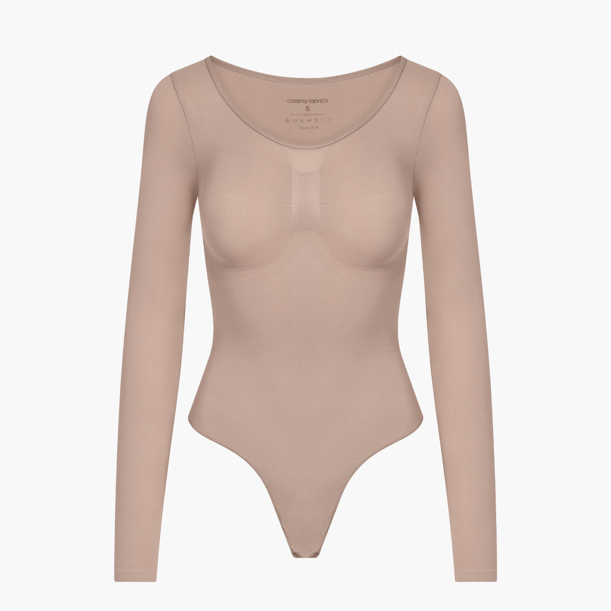 Bodysuit Sculpting Shapewear Longsleeve mit String