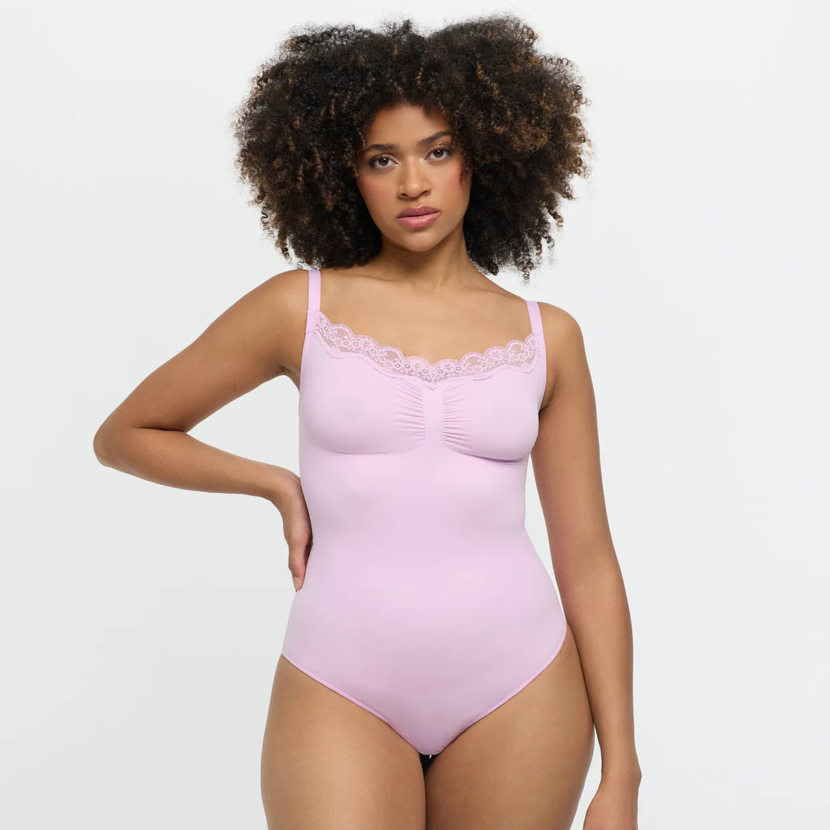 Lace Bodysuit Sculpting Shapewear mit Slip
