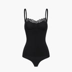 Lace Bodysuit Sculpting Shapewear mit String
