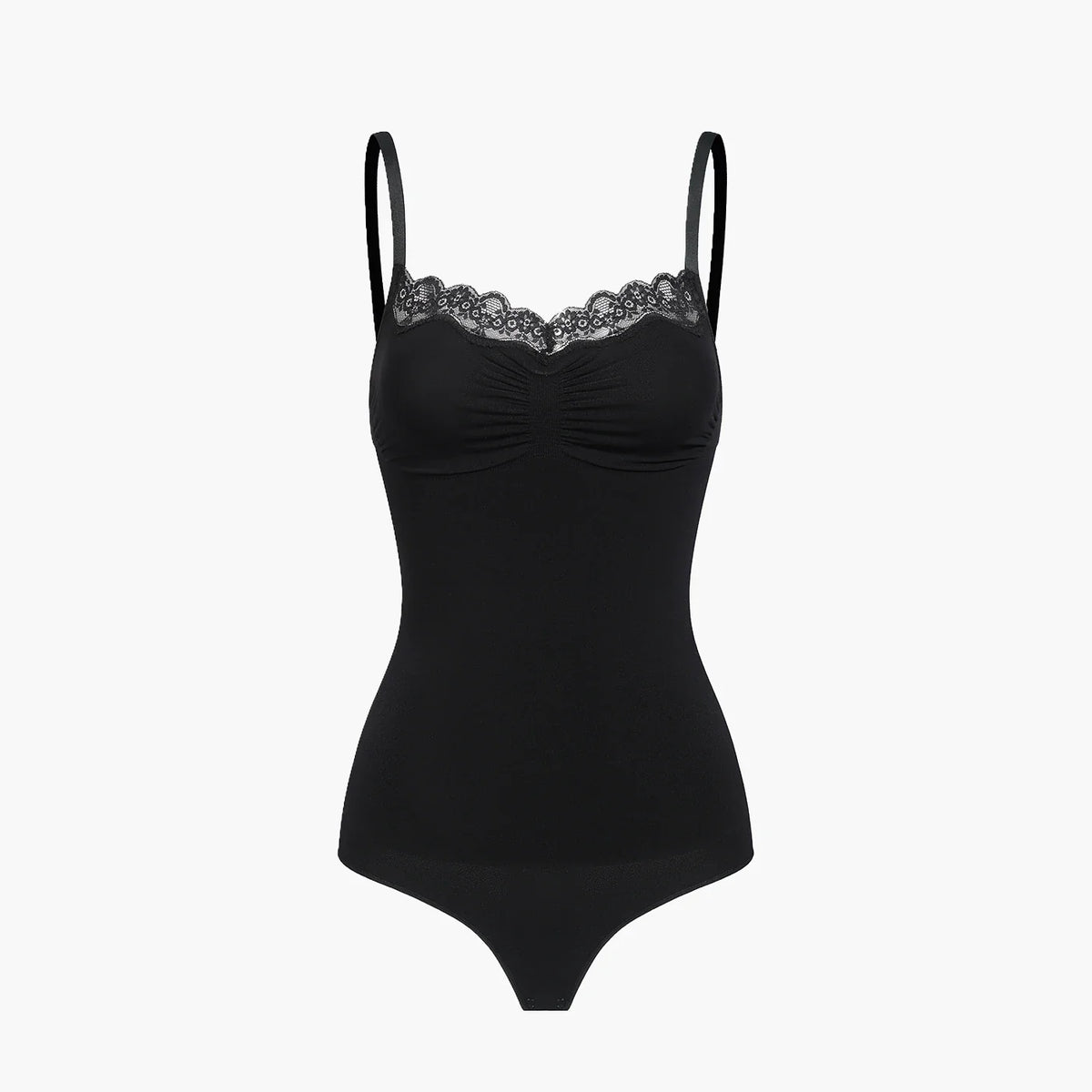 Lace Bodysuit Sculpting Shapewear mit String