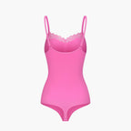 Lace Bodysuit Sculpting Shapewear mit String
