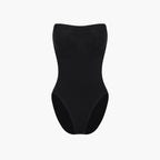 Trägerloser Bodysuit Sculpting Shapewear mit Slip