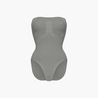 Trägerloser Bodysuit Sculpting Shapewear mit Slip