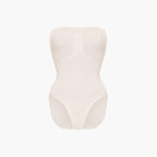 Trägerloser Bodysuit Sculpting Shapewear mit Slip