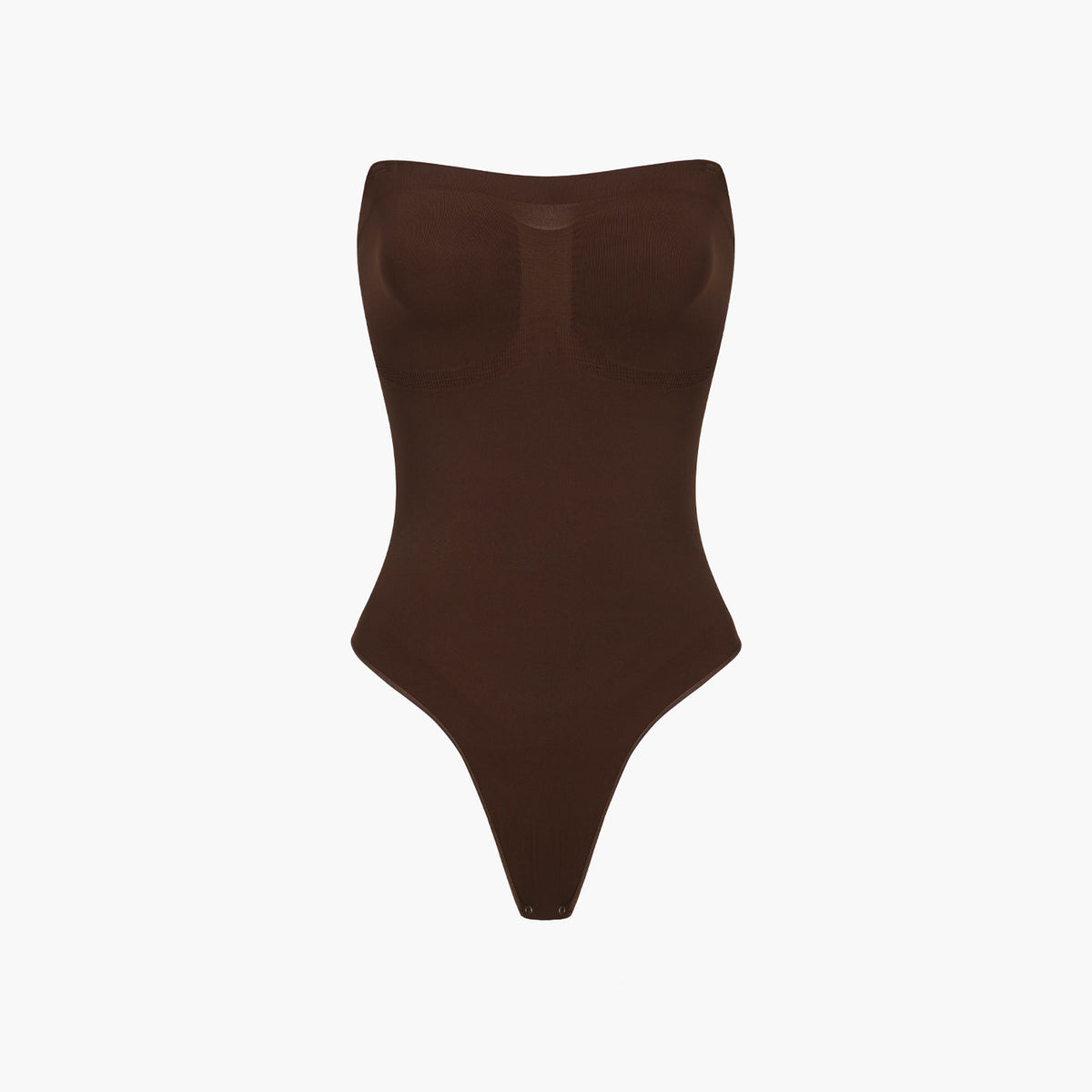 Trägerloser Bodysuit Sculpting Shapewear mit String
